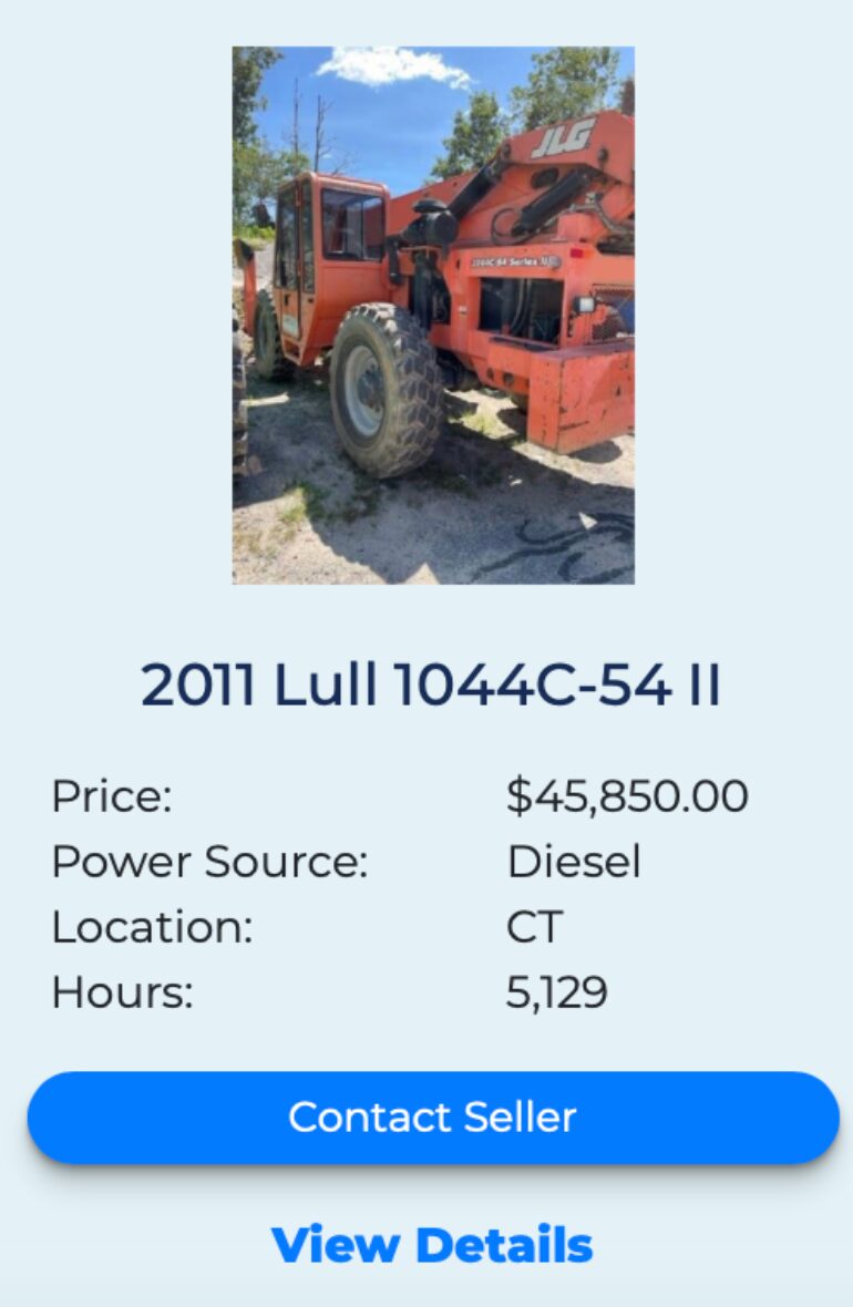 lull 1044c-54 fleetnow listing 2