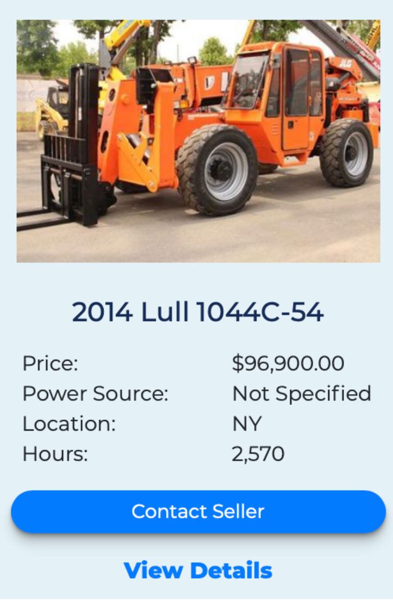 lull 1044c-54 fleetnow listing 4