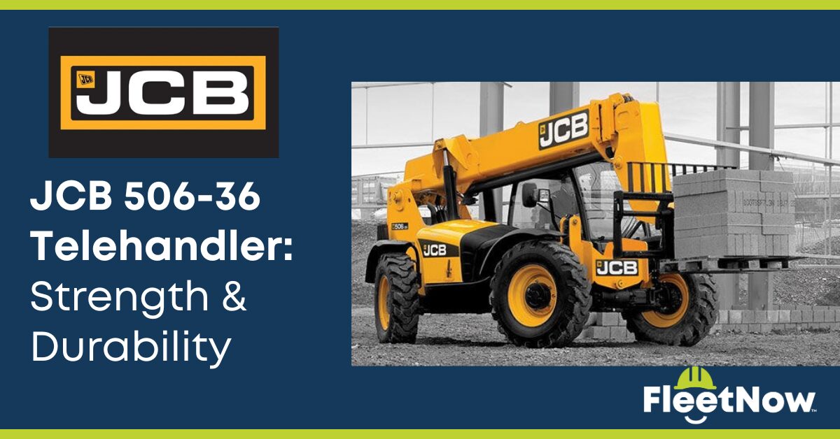 JCB 506-36 Telehandler: Strength & Durability