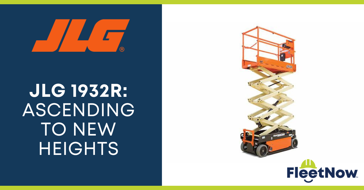 JLG 1932R: Ascending to New Heights