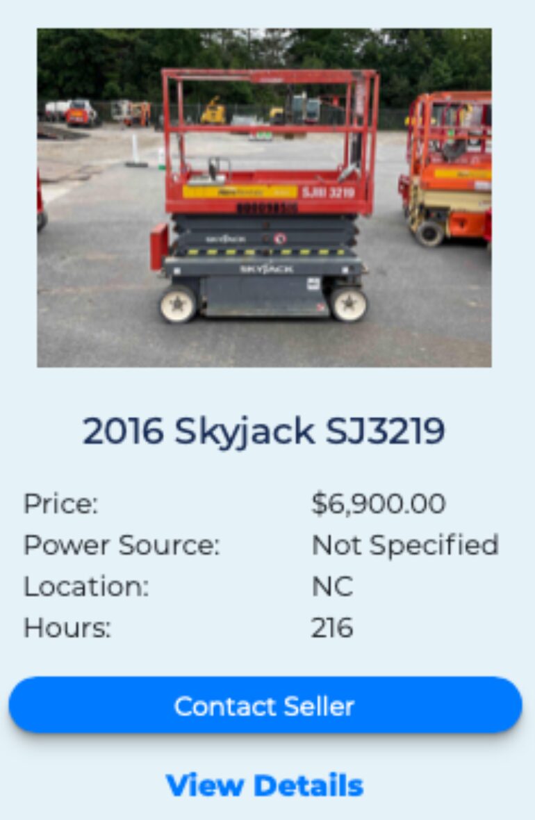 Skyjack 3219 FleetNow