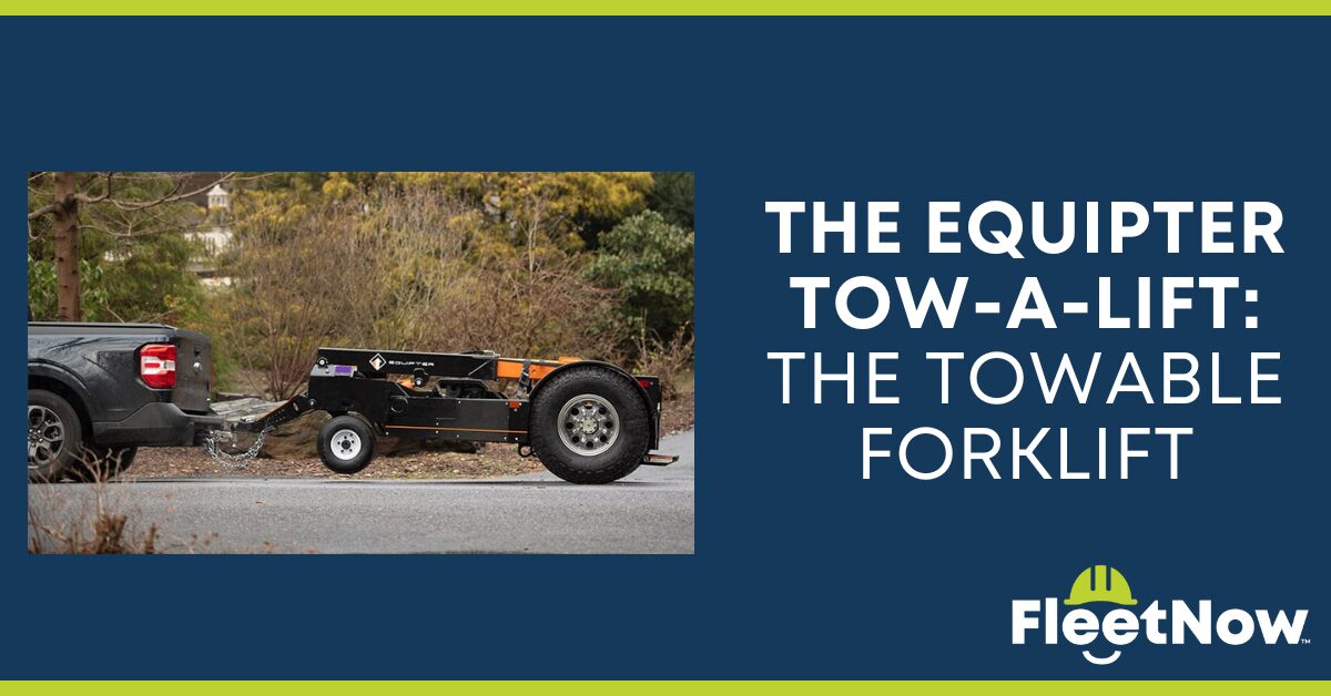 The Equipter Tow-A-Lift The Towable Forklift