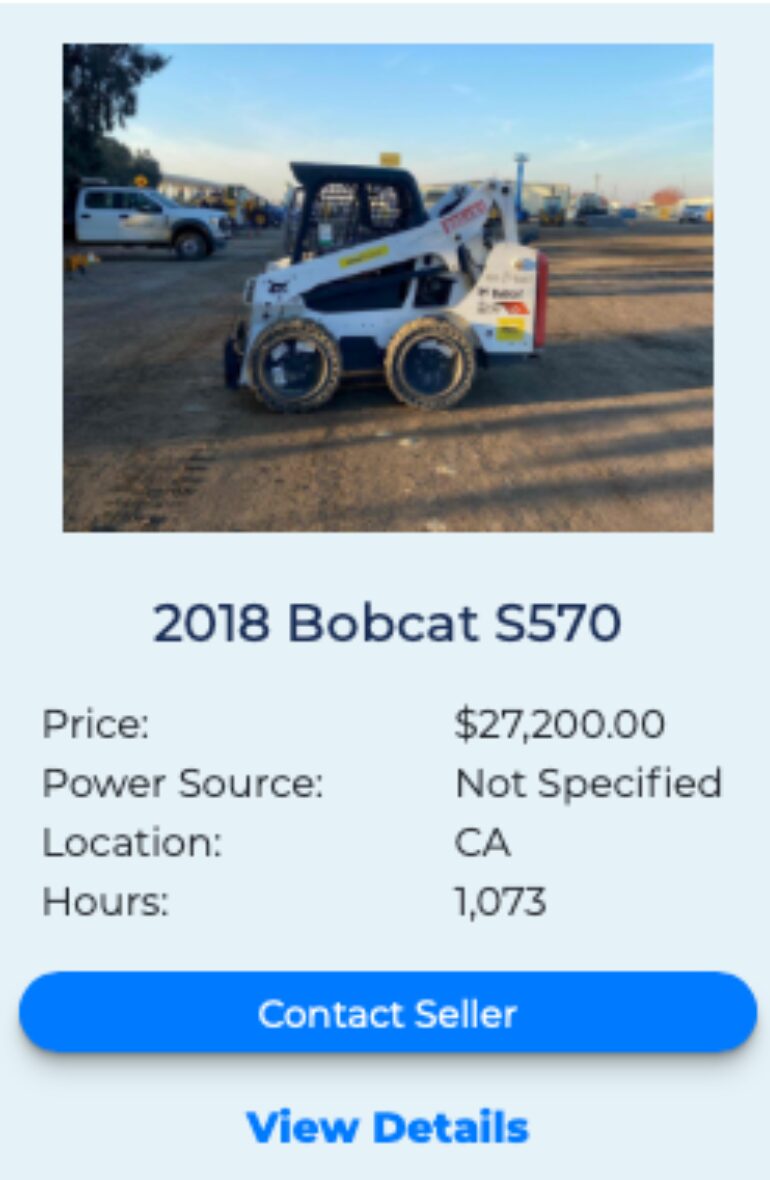 Bobcat S570 FleetNow