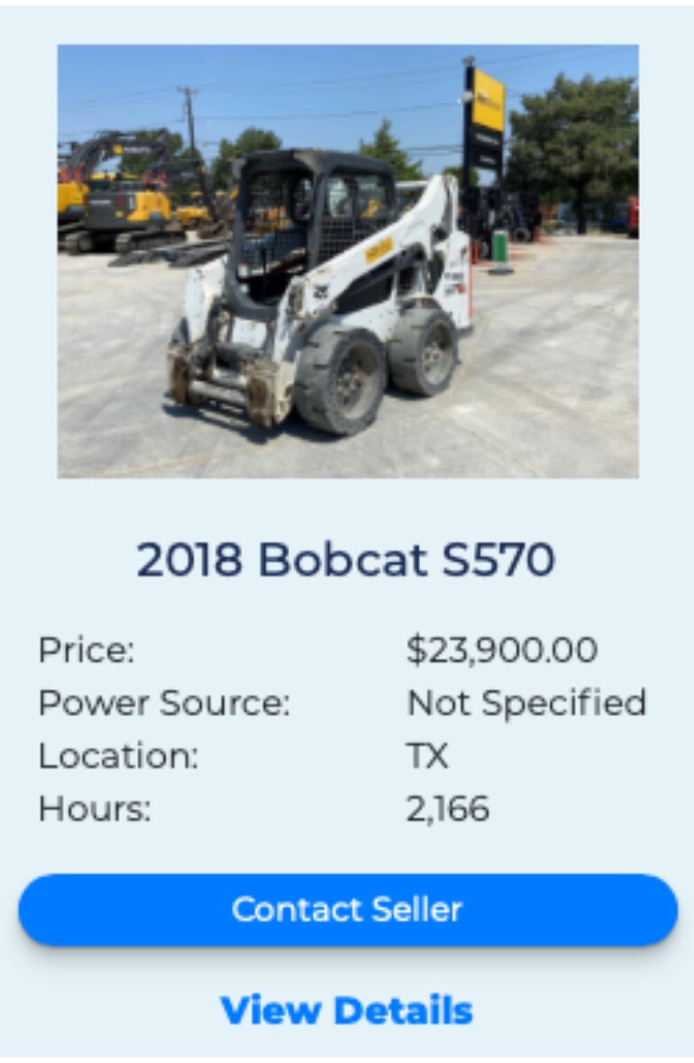Bobcat S570 FleetNow